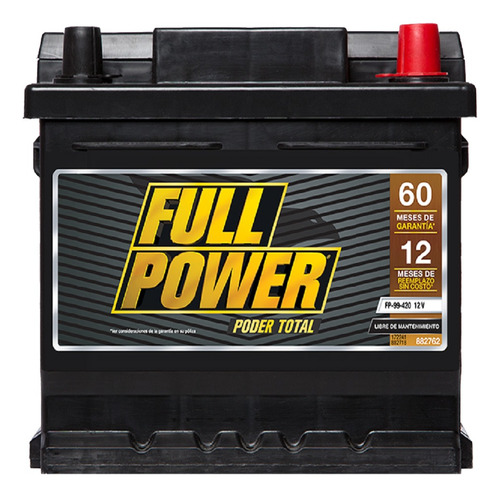 Acumulador Marca Fullpower Tipo Fp-99-420. Entrega Cdmx.
