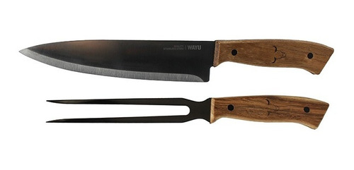 Tenedor + Cuchillo Wayu Premium