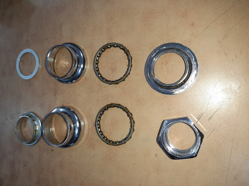 Imagen 5 de 6 de Juego De Tazas De Direcion Volante De Bicicleta Neco 8pzs