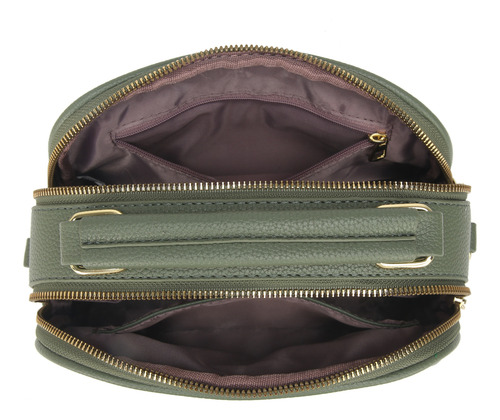 Bolsas Médias Importadas De Mão E Transversal De Pu Preto