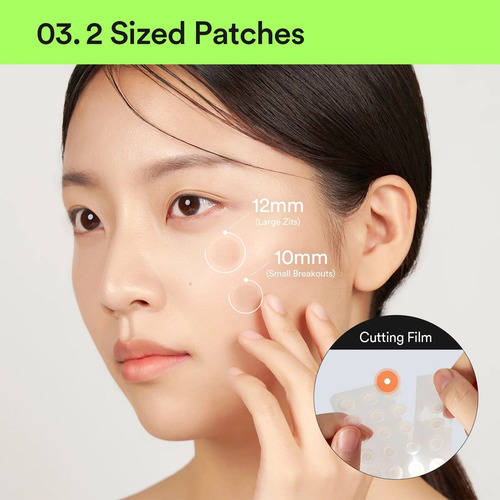 Abib Heartleaf Calming Spot Patch Acneica Día/noche