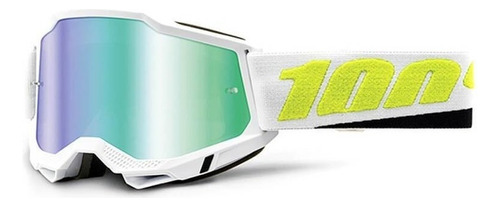 Gafas de motocross 100% Accuri de 2 colores diferentes @# Montura en color peyot