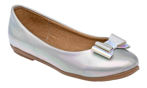 Zapato Para Graduacion Lady Lorens 311 Color Gris Para N Tx5