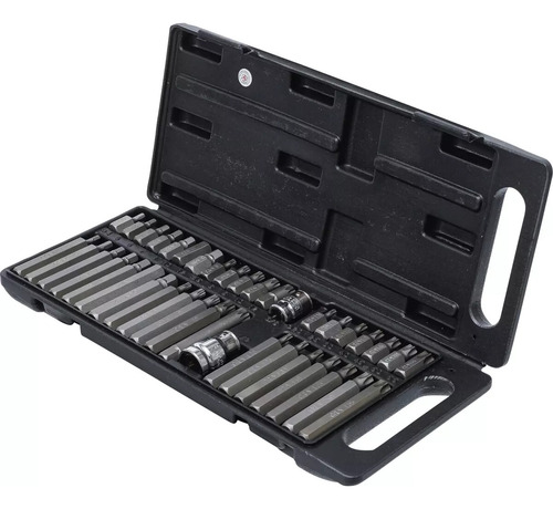 Kit De 40 Puntas Combinadas Spline Torx Hexagonales Bgs Diy