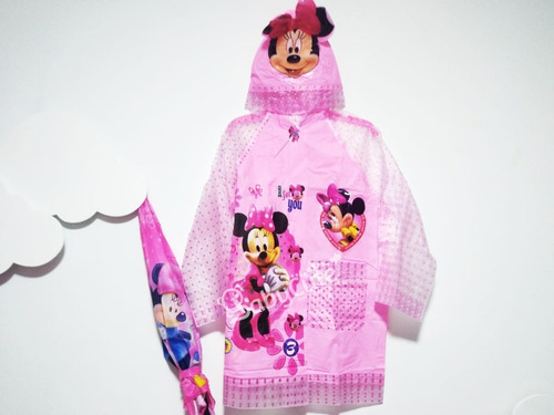 Impermeable Niños Capa Lluvia Infantil Niñas Mundocute