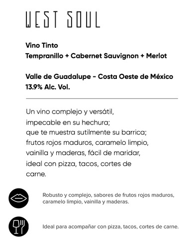 Vino Blanco Chardonnay + Vino Blanco Sauvignon + Vino Tinto
