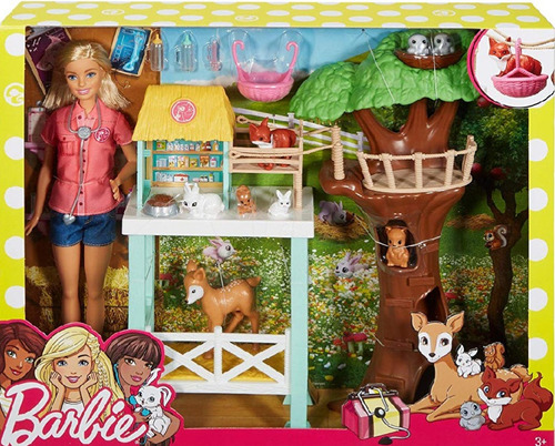 Muñeca Barbie Mattel Careers Rescate De Animalitos (Usado)