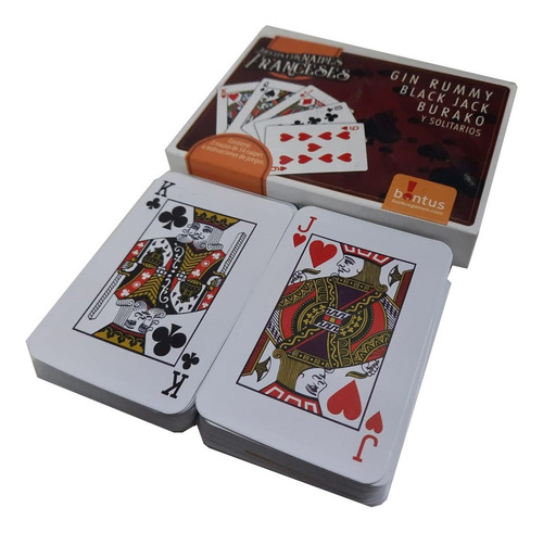 Imagen 3 de 6 de Juegos Con Naipes Franceses Cartas Bontus Jeg 633 El Gato