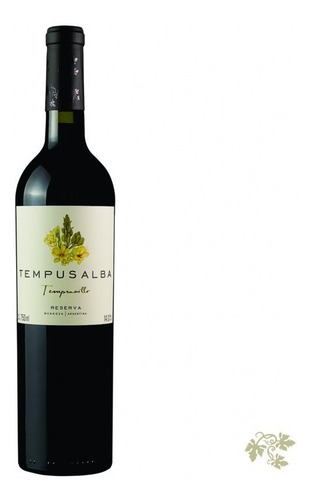 Imagen 2 de 6 de Vino Tempus Alba Tempranillo 750 Ml Caja X 6