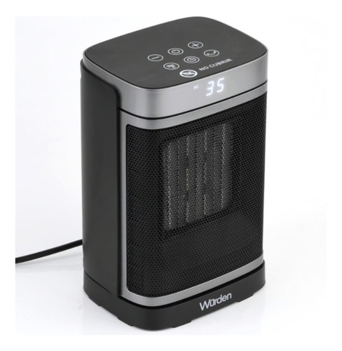 Calefactor Eléctrico 1500 W Ptc-906b Gris