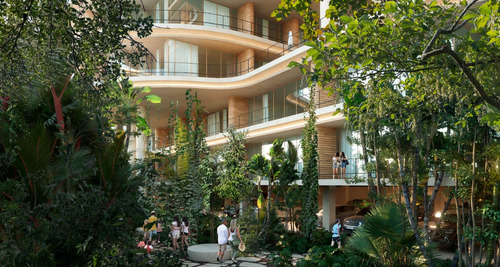 Departamento En Venta En Playa Del Carmen, Zonna, Frente A La Renombrada Playa Mamitas