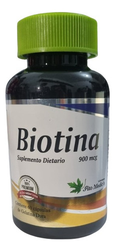 Biotina 900mcg - Unidad a $717