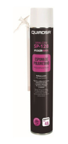 Espuma De Poliuretano Expandible En Aerosol X 750ml