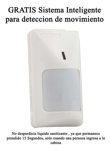 Túnel Móvil Sanitizador V1 Cabina Desinfectante