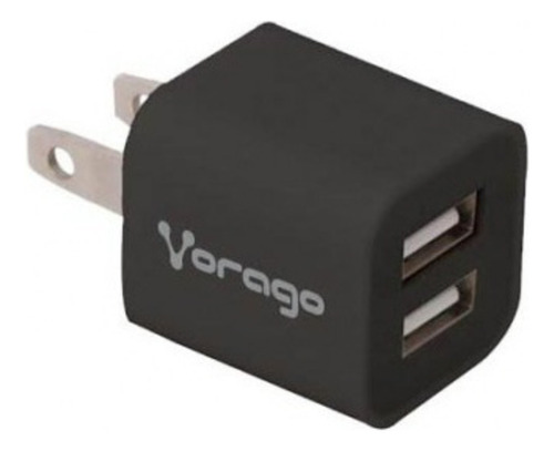 Cargador Usb Vorago Au-106-bk Usb 2.0 Negro