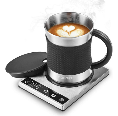 Cosori Calentador De Tazas De Café Y Juego De Tazas, Calenta