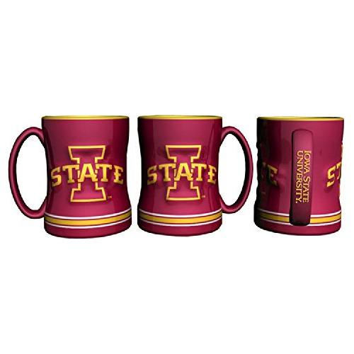 Iowa State Cyclones Sculpted Coffee Mug - Taza De Café...
