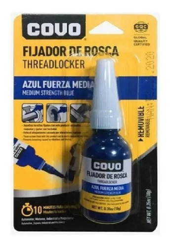  Fijador De Roscas Traba Roscas  Fuerza Media Azul  