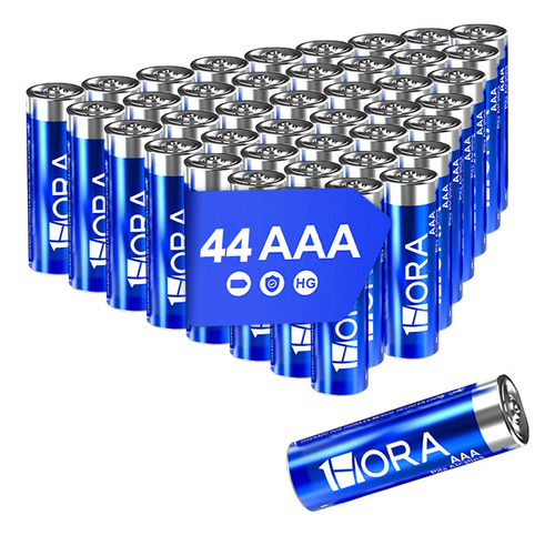 Batería cilíndrica AAA GAR135 de 1 hora - kit de 44 unidades