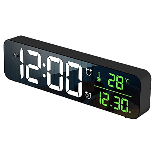 Reloj Digital Led Con Pantalla Grande De 11 Pulgadas, Dígito