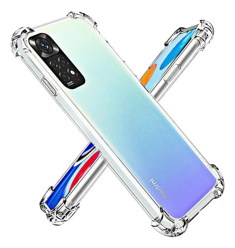Funda Antigolpes Antishock Para Xiaomi Redmi Note 11 Pro Transparente