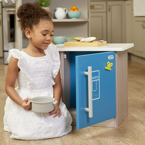 Little Tikes Real Wood Cocina Con Isla 2-1 Gourmet