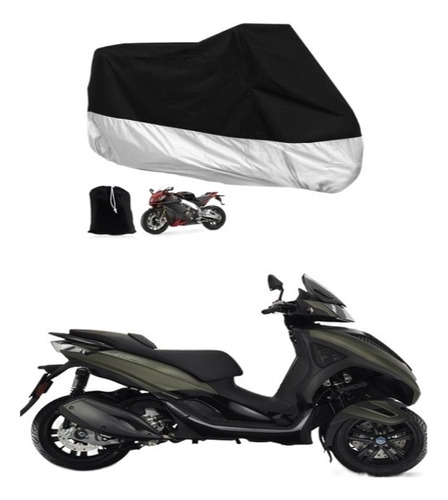 Funda Cubierta Tapa Xxl Impermeable For Piaggio Mp3 / X9