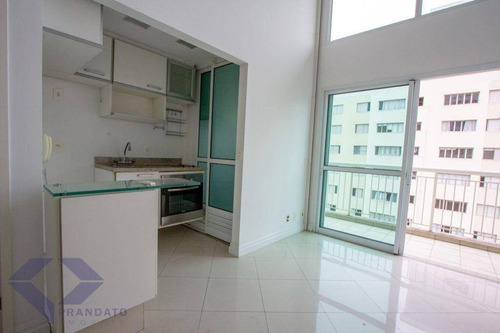 Imagem 1 de 15 de Apartamento Loft Na Vila Nova Conceição Com 43 Metros 01 Suíte 01 Vaga - 12056