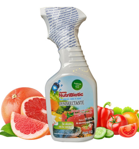 Desinfectante Semilla De Toronja Nutribiotic 1 L