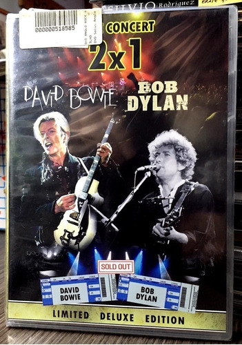 David Bowie / Bob Dylan - Live Concert 2x1 Limited Deluxe Ed
