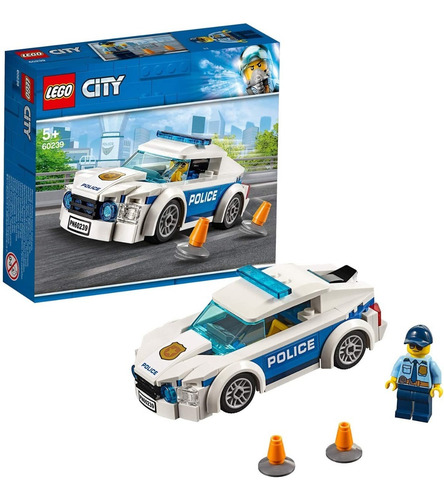 Lego 60239 - Coche patrulla de policía - Lego City, número de piezas 92