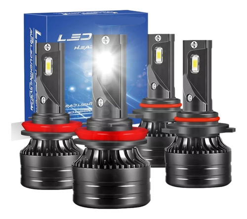 Faros Delanteros 9005 H11 Kit Csp Led Canbus 3000lm 6500k