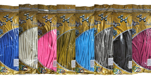 500 Globo Salchicha, Zeppelin Largos #270 Colores