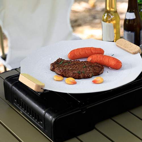 Plato Multiusos Para Barbacoa, Utensilios De Cocina Lisos