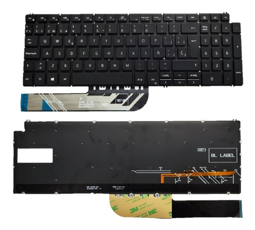 Teclado Dell Inspiron 15-3501 15-7590 5594 5583 5501 5593 Sp