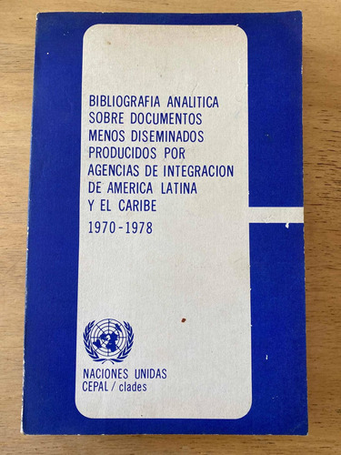 Bibliografia Analitica Sobre Documentos Menos Diseminados Pr