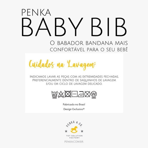 Imagem 2 de 5 de Babador Tipo Bandana Penka ® Tom