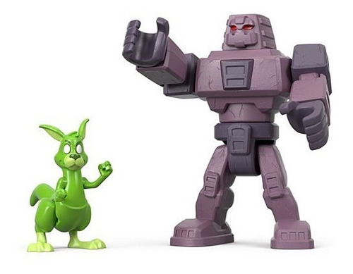 Cinderblock Y Chico Bestia Canguro Imaginext