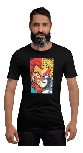 Playera Cuadro Leono Pantro Cheeta Tigre Thundercatz