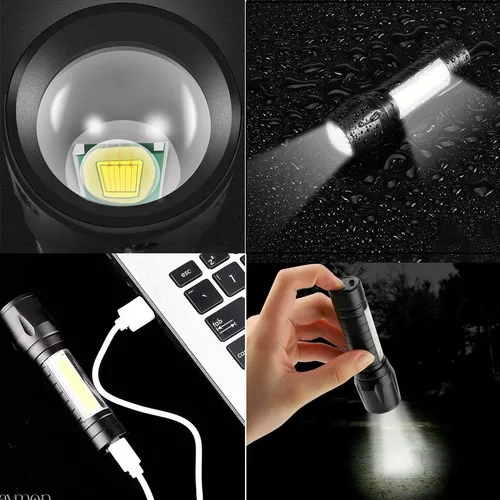 Mini linterna Led con Zoom