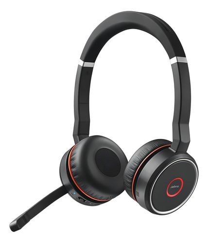 Fone de ouvido Bluetooth Jabra Evolve 75 Stereo Ms Usb