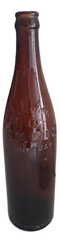 Antigua Botella De Cerveza Salus 1/2 Litro 29 Alto B/estado (Usado)