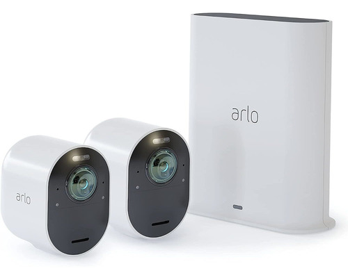 Camara De Seguridad Arlo Ultra 2 Spotlight, 2 Camaras/4k/...