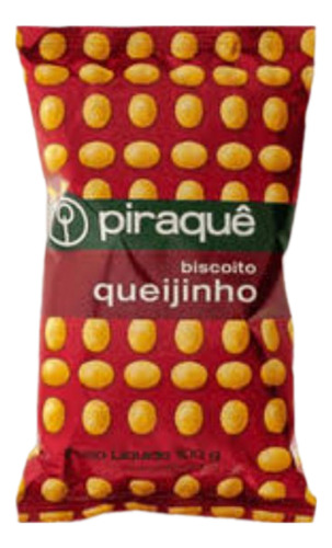 Biscoito Bolacha Queijinho Piraque Salgado 10 X 100gr Cada