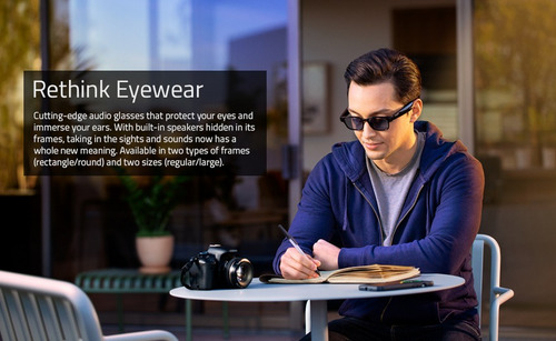 Razer Anzu Smart Glasses Con Filtro De Luz Azul- Redondo L