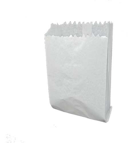 Imagem 4 de 4 de Saco De Papel Branco Capacidade De 1/2kg Com 500 Unidades