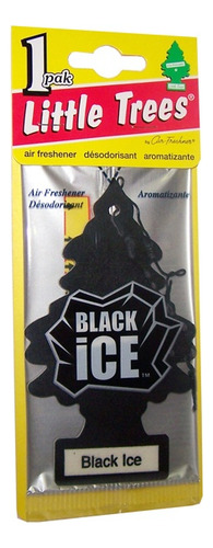 Kit 24 Odorizador Automotivo Little Trees Aromatizante Eua Black Ice