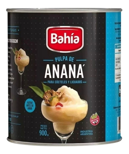 Imagen 1 de 2 de Pulpas De Anana Bahia Premium X 900cc - Sufin