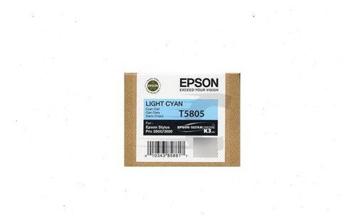 Cartucho Epson T5805 Stylus Pro 3800 Y Sp3880 Light Cyan