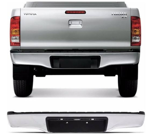 Parachoque Posterior Toyota Hilux Vigo 2005 - 2014